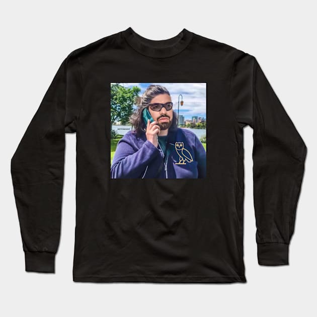 BBQ Drizzy Design by Mistermorris Long Sleeve T-Shirt by MisterMorris